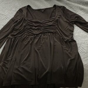 Elegant Black Long Sleeve shirt. Torrid